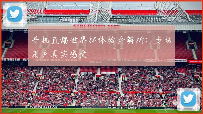 手机直播世界杯体验全解析：专访用户真实感受